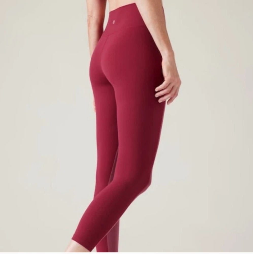 Athleta Transcend Color Block 7/8 Tights - Picture 3 of 7
